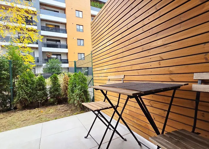 公寓 Ivy Luxury - Self Check-in 247 - Garden - Near Airport & Us Embassy - Baneasa Mall *